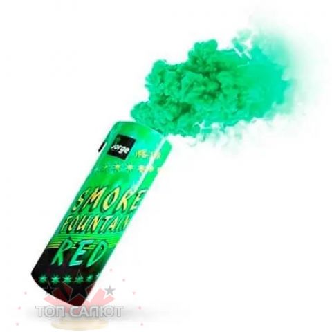Цветная ручная дымовая шашка GREEN Smoke, время: 60 секунд, цвет дыма: зеленый